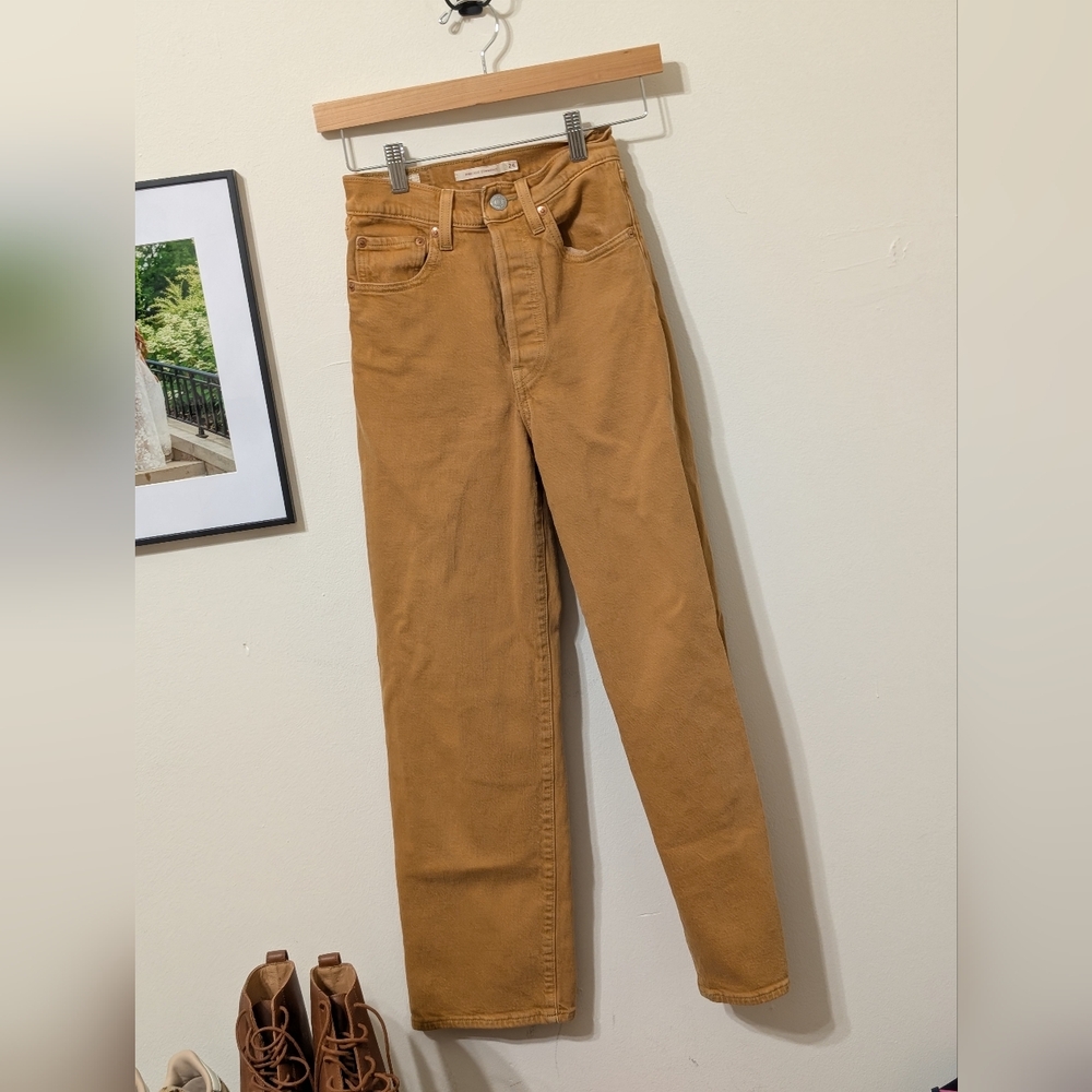 Levi's Ribcage Straight Ankle High Rise Jeans